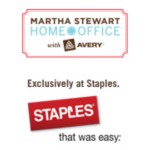 Martha Stewart Home Office with Avery Logo Exclusively at Staples